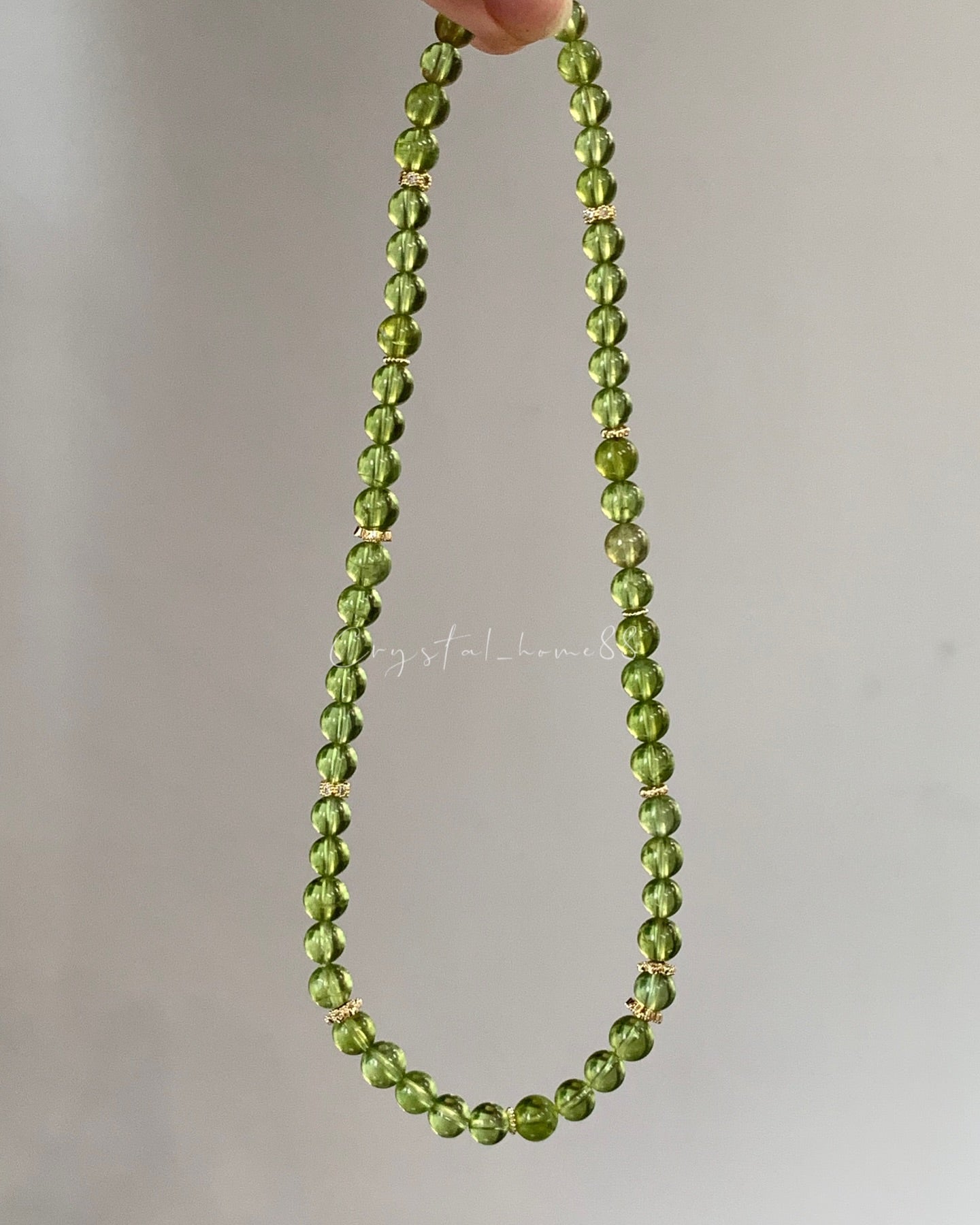 高品橄榄石2圈 Peridot/Olivine（P46）