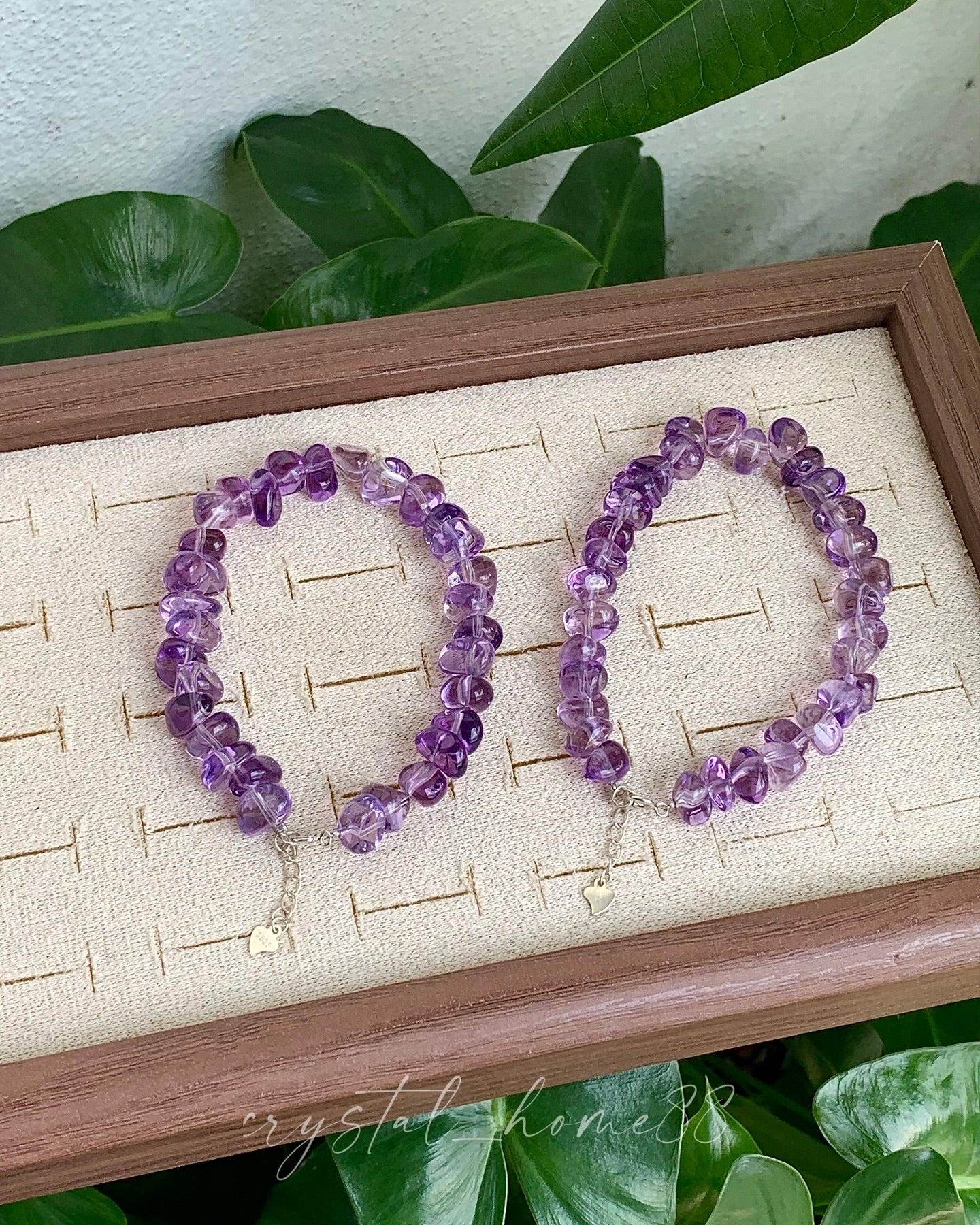 紫水晶随形手链 Amethyst（A47）