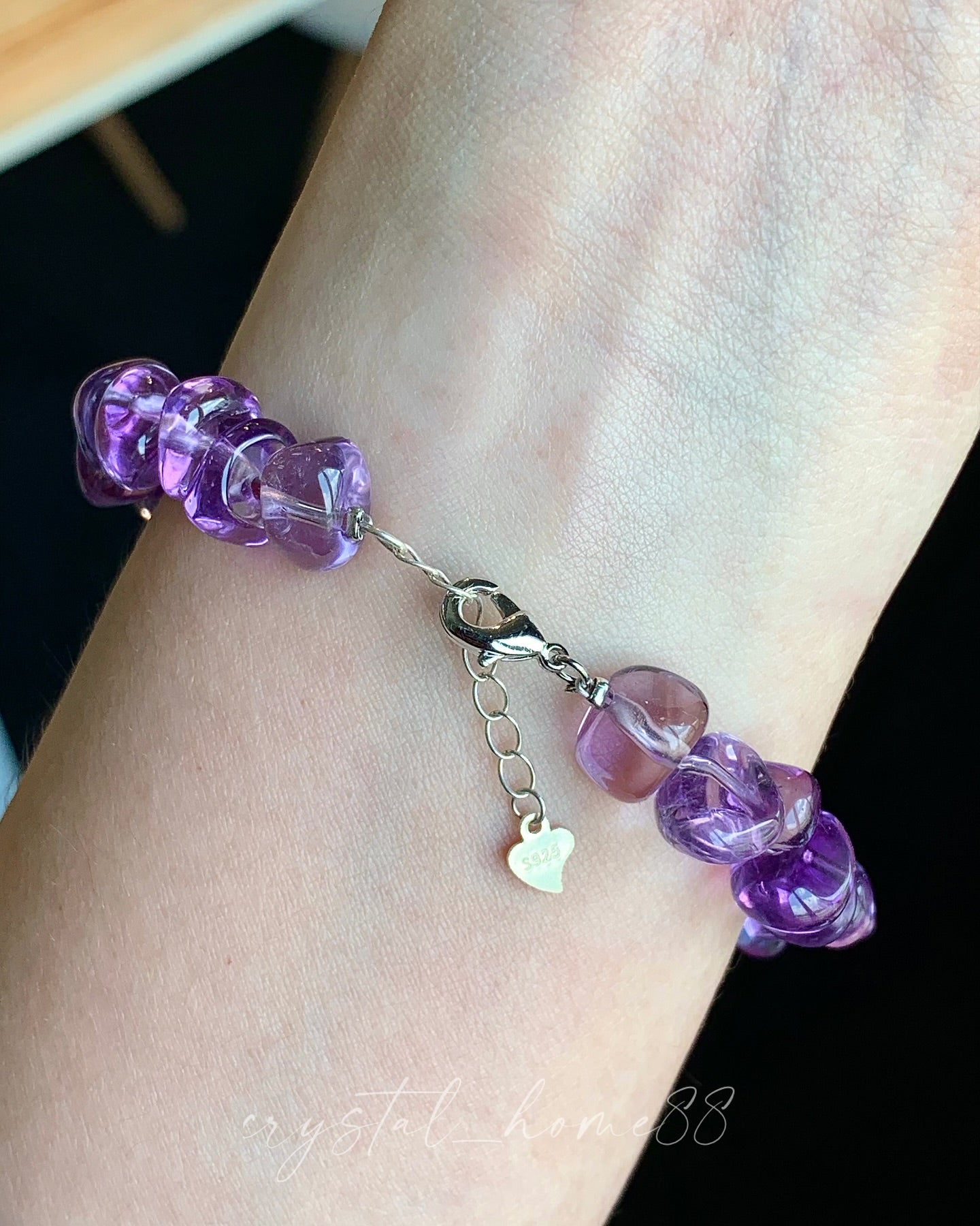 紫水晶随形手链 Amethyst（A47）