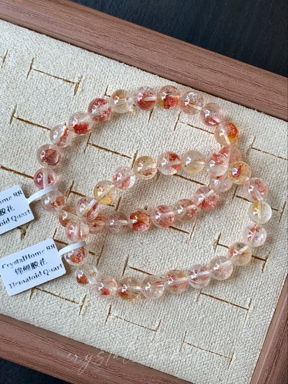 锦鲤胶花 Hematoid Quartz（H04）