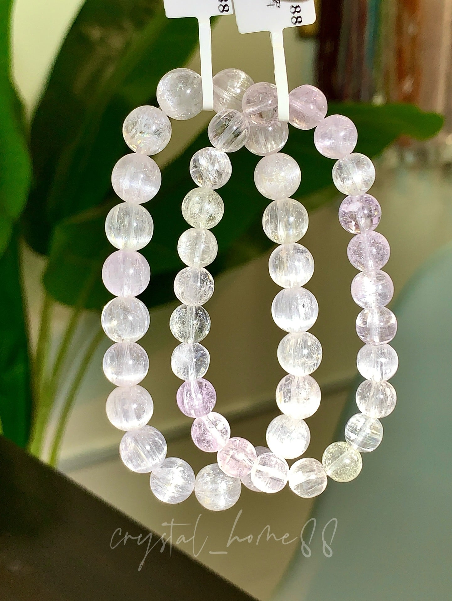 拉丝紫锂辉 Kunzite