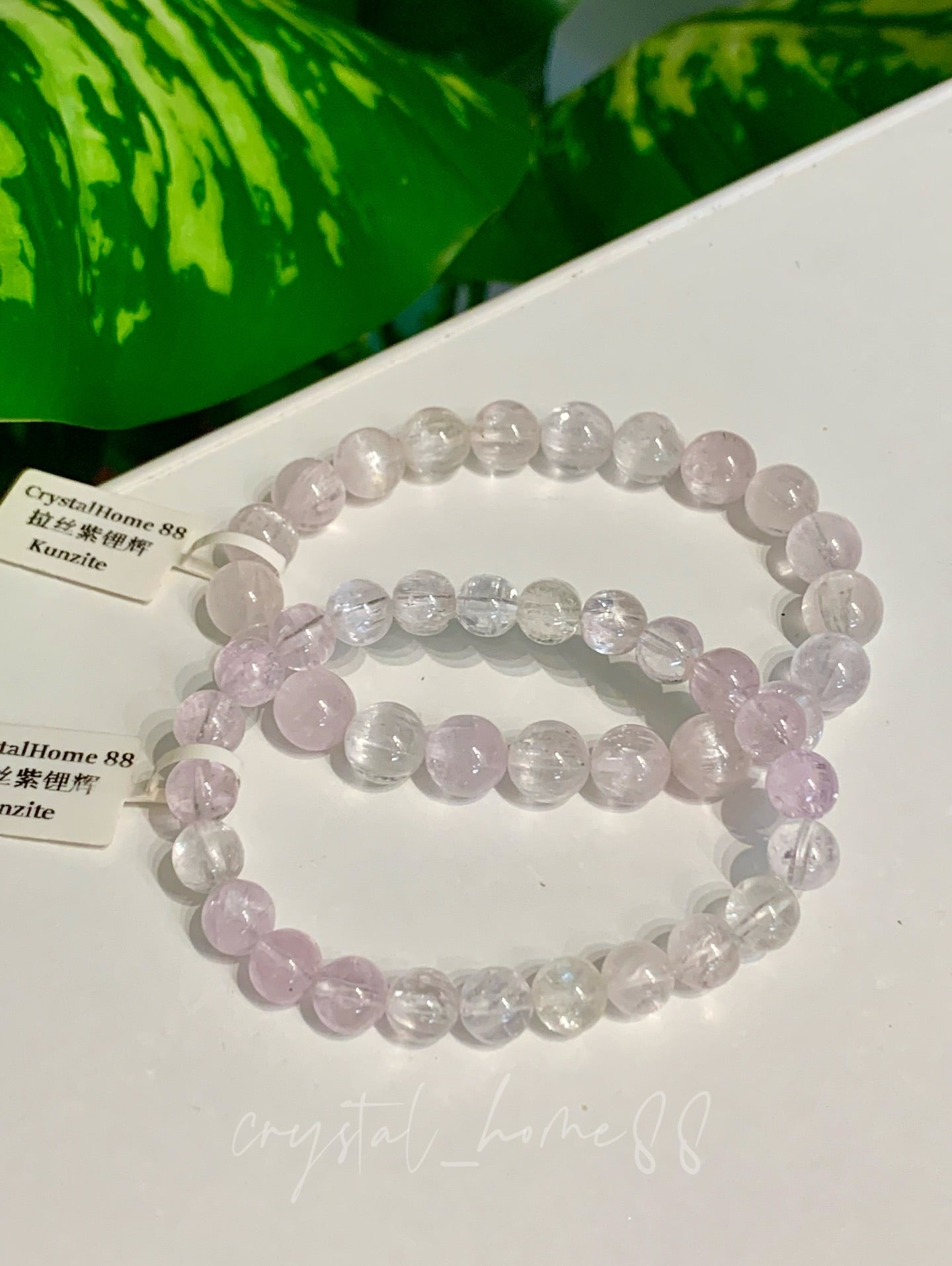 拉丝紫锂辉 Kunzite