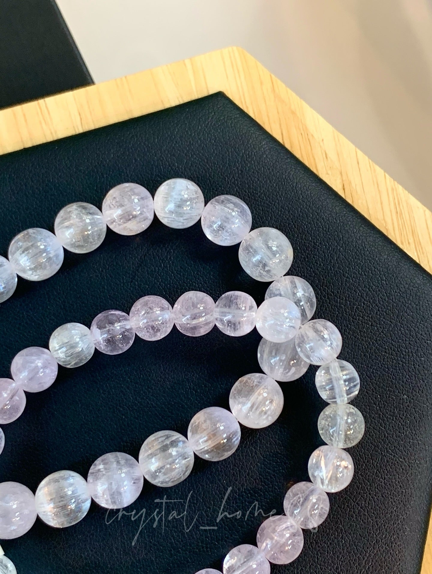 拉丝紫锂辉 Kunzite