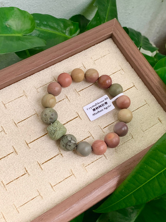 磨砂设计款 · 阿拉善 Alashan Agate