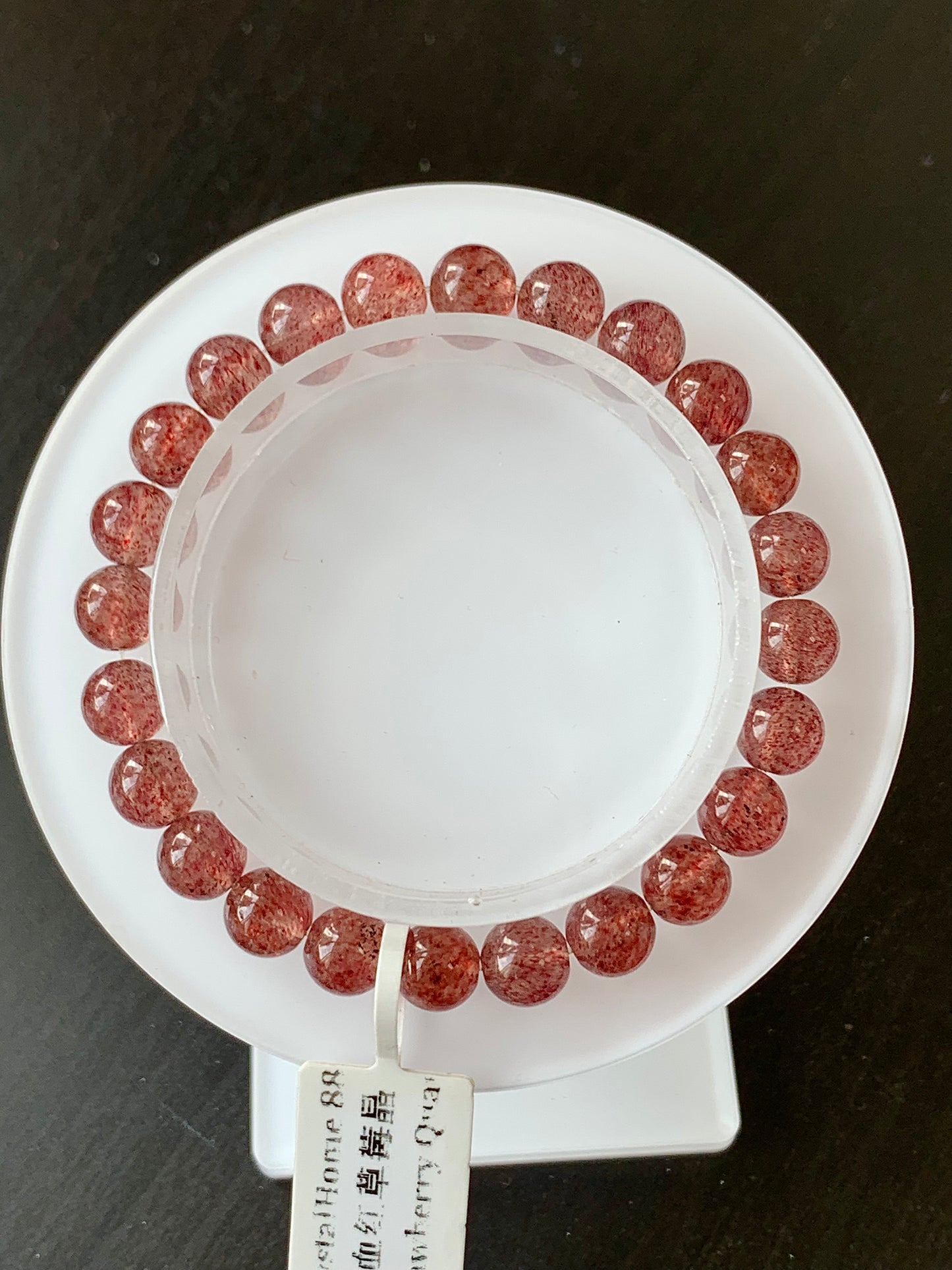 鸽血红草莓晶 Strawberry Quartz（S25）