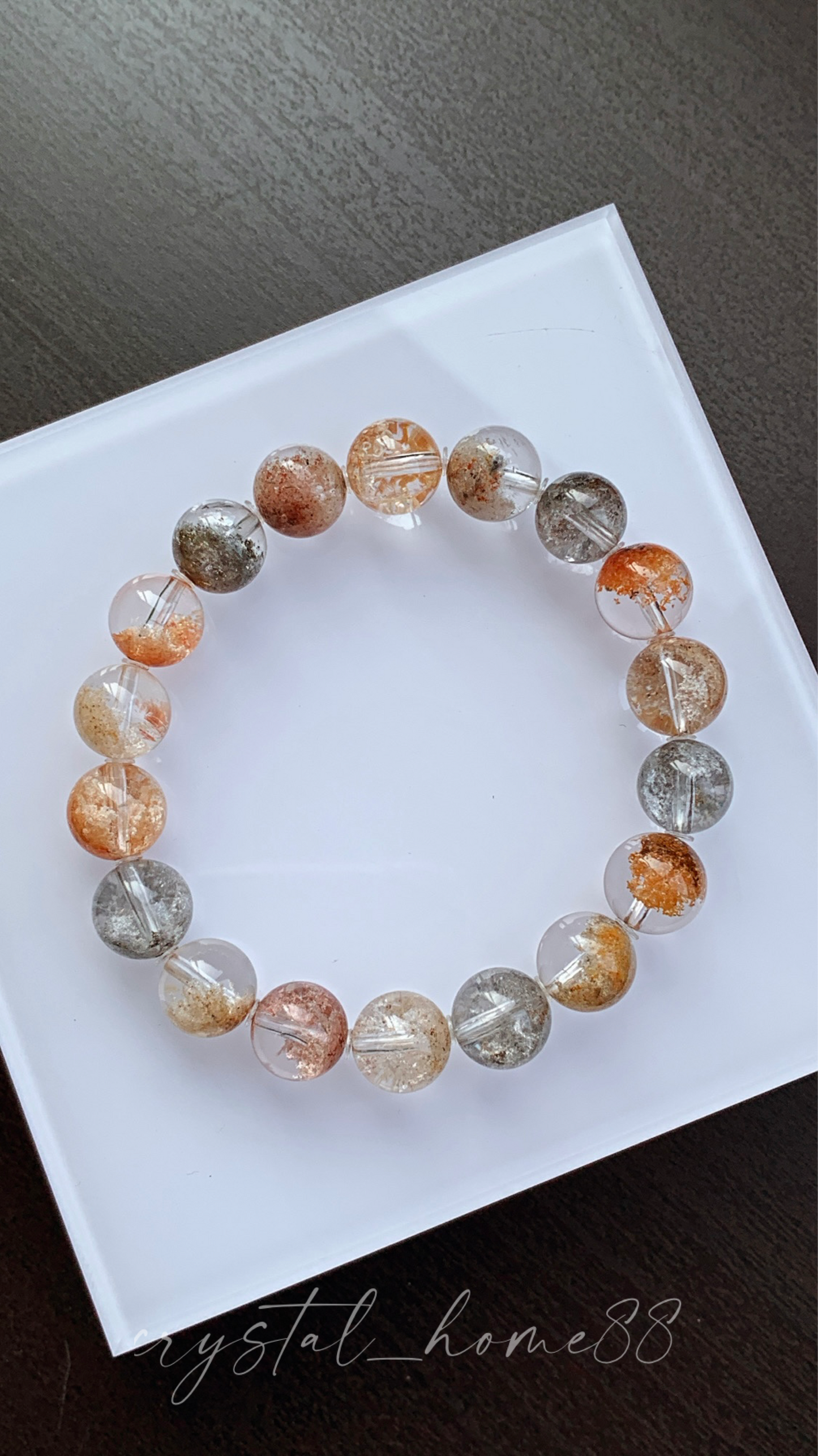 聚宝盆灰蓝彩幽灵 Phantom Quartz（AYXS15）