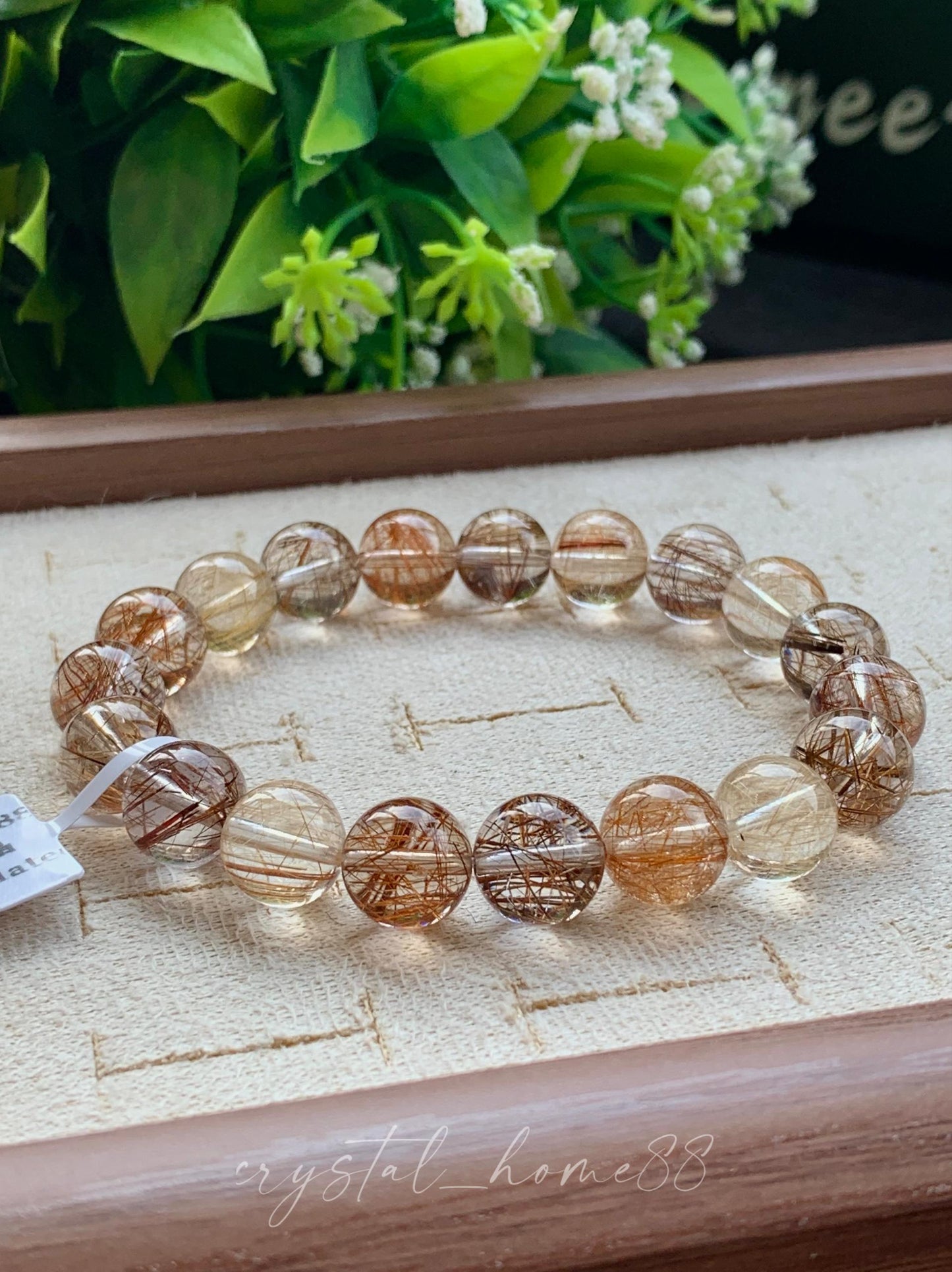 高品维纳斯发晶 Rutilated Quartz